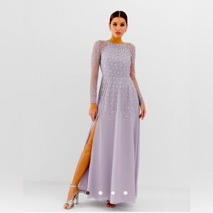 ASOS - Maxi dress linear sequin